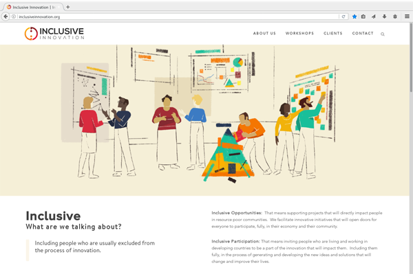 Photo of Inclusive Innovation Website